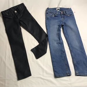 Children's Place and Gap Kids‎ girls size 6 pants